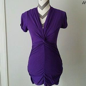 Purple twist high top